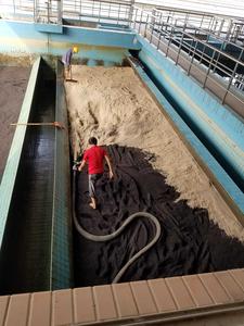 福州西区水厂补砂